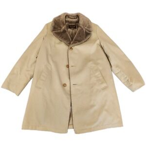 BOTANY'500 COAT Vintage - SIZE 44 LONG Fur